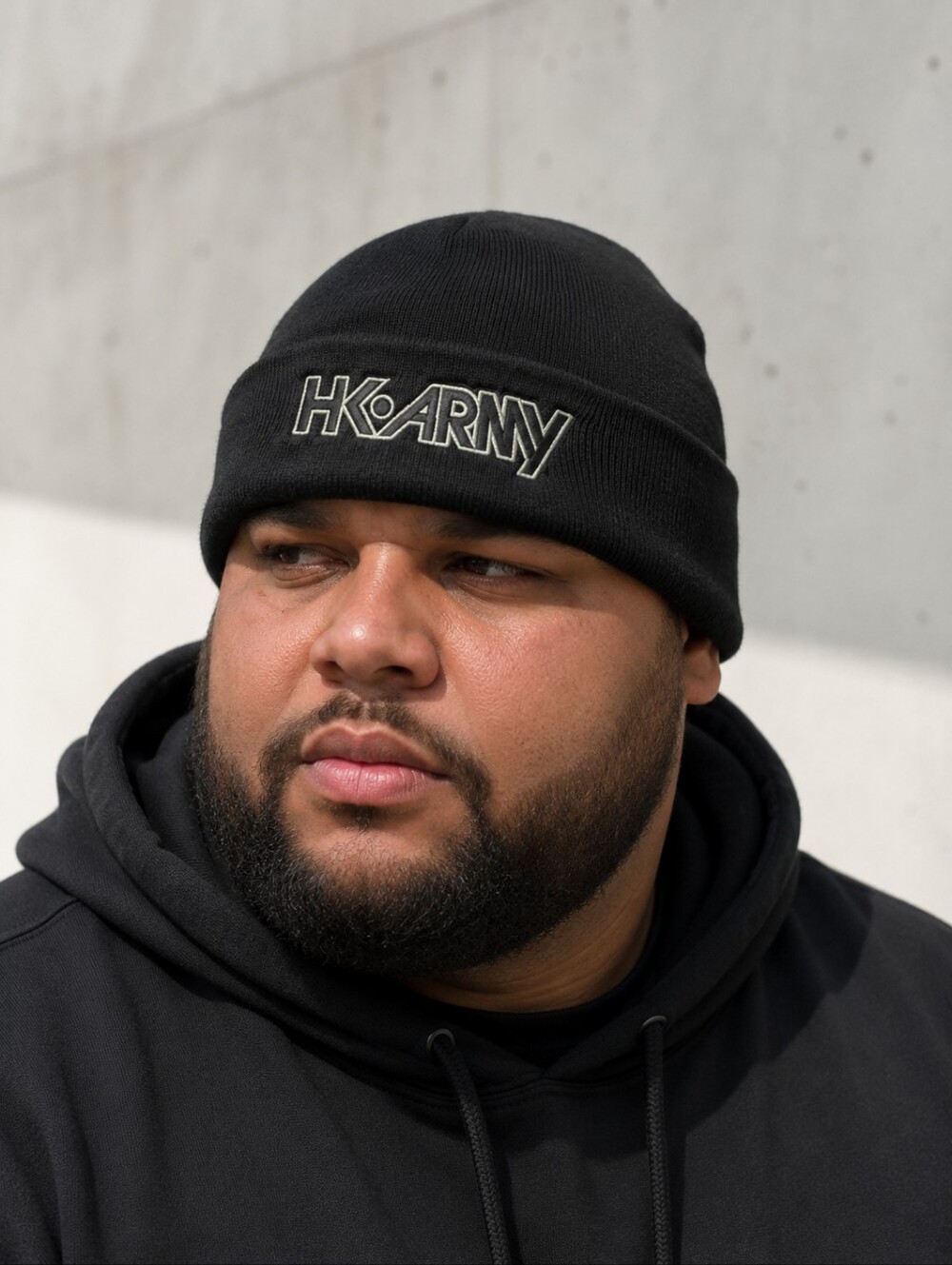 HK Arny Black Knit BeanieTitle: HK Army Black Knit Beanie